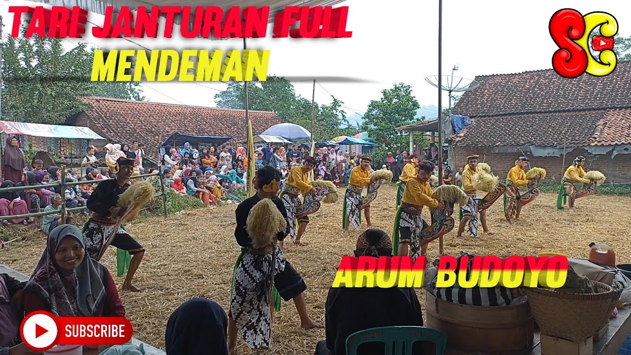 TARI JANTURAN FULL MENDEMAN || EBEG ARUM BUDOYO •LIVE LOGANDU dukuh Gudean