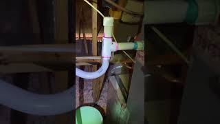 Hvac drain fix for positive pressure/ blow through by Fix it G- by Anish G 1,010 views 10 months ago 1 minute, 53 seconds