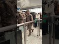 车站偶遇人民子弟兵#人民子弟兵 #当兵就是那么帅