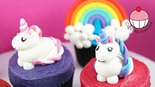 Unicorn Cupcakes! Make Unicorns & Rainbows for Cakes & Cupcakes -A Cupcake Addiction How To Tutorial screenshot 5
