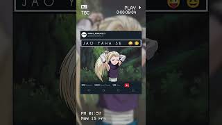 INO AND NEJI FUNNY MOMENT 🤣 NARUTO HINDI DUBBED/ #shortsfeed #naruto #anime #funny #ino #neji #viral