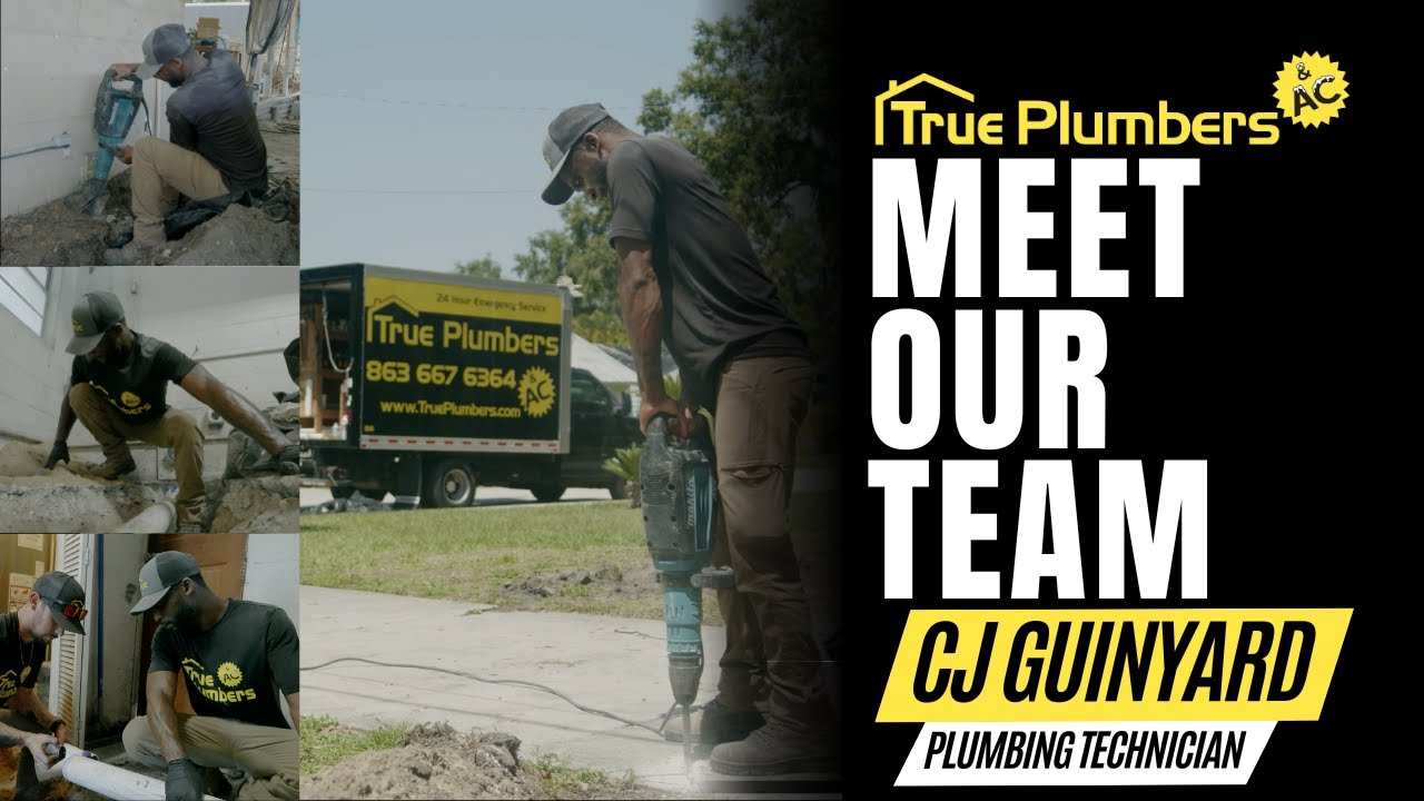 Meet CJ Guinyard, Plumbing Technician