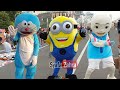 Upin ipin dan Doraemon ❤️ Badut Ulang Tahun