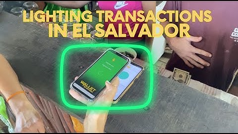 HA: Paying with Bitcoin Lightning in El Salvador