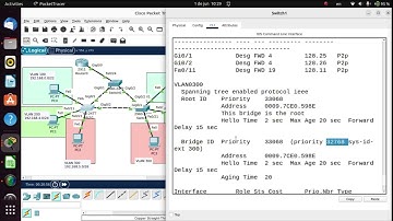 Configuración Spanning Tree Protocol STP por VLAN Cisco Packet Tracer
