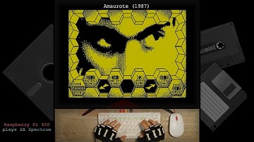 Простые красивые эффекты в играх ZX Spectrum #1 - Raspberry Pi 400 plays ZX Spectrum