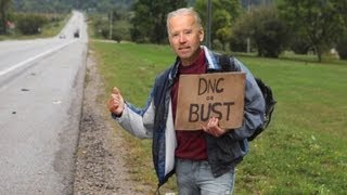 Joe Biden Hitchhikes To Democratic National Convention