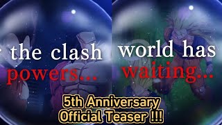 5th ANNIVERSARY TEASER DRAGON BALL LEGENDS 5th ANNIVERSARY TEASER 2023