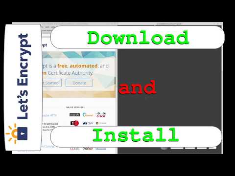 Let's Encrypt Certbot - Demo of install a LetsEncrypt SSL Cert