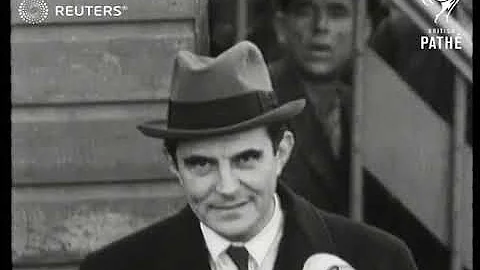 American ambassador John Gilbert Winant arrives in...