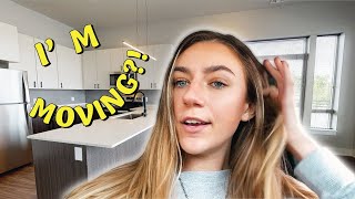 APARTMENT HUNTING OUTSIDE OF PHILLY VLOG // Touring LUXURY Apartments *with prices* // ft. my puppy!