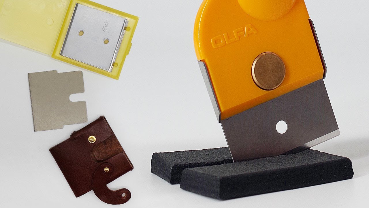 [Leather craft TOOL] Olfa Japanese Leather Knife / Making Leather Knife