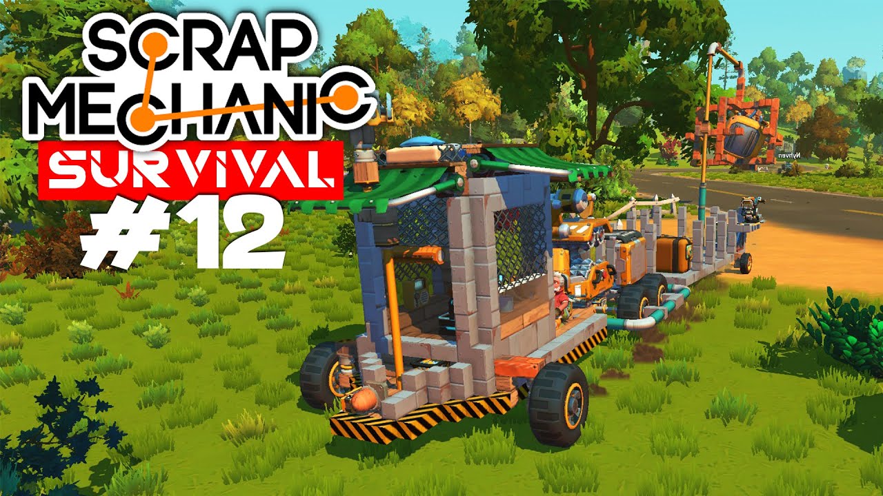 Машины в scrap mechanic схемы