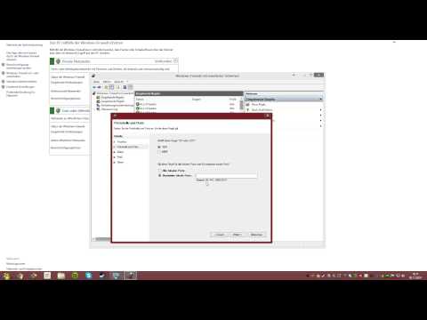 Video: Wie öffne ich einen TCP-Port in Windows 7?