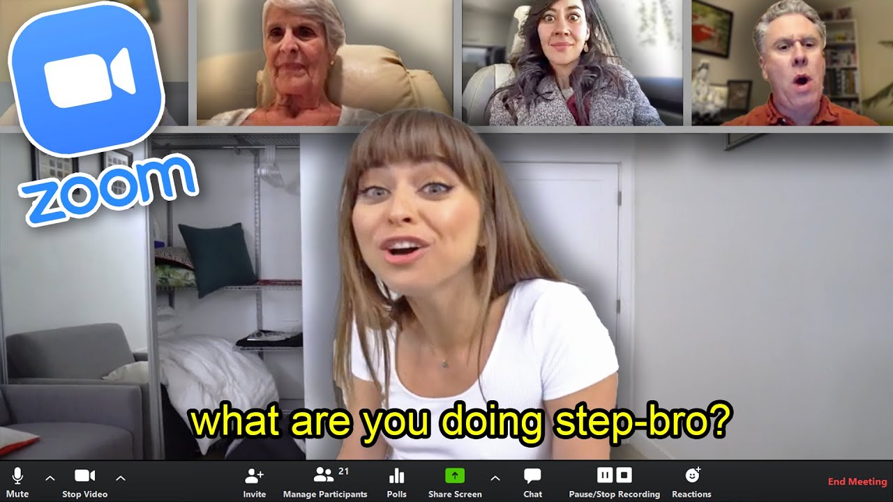 Троллинг на занятиях по Zoom... Но я «забываю», что делюсь своим экраном!