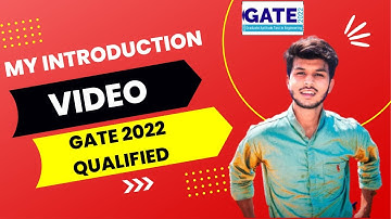 MY INTRODUCTION VIDEO | GATE 2022 QUALIFIED | IIT AND IISC | AMIT SHOHAL