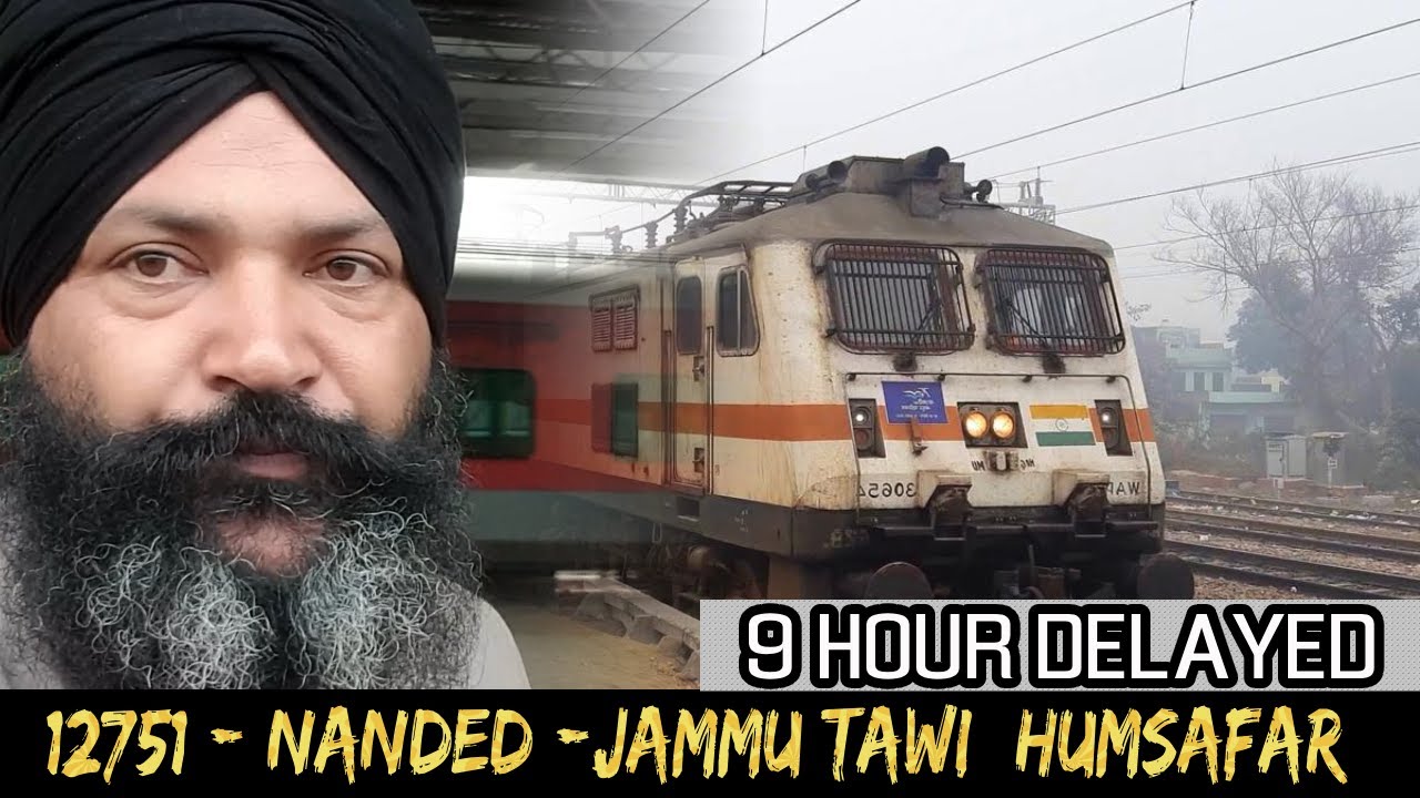 Journey in 12751 Humsafar | Nanded to Ludhiana *Train Delayed , Ground Reality of Indian Railways*