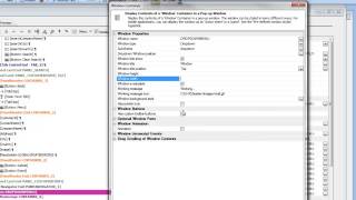 AA UX BSMA Lesson 10 - Creating a Dropdown 'Menu' Window Part 2