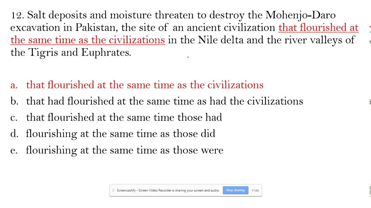 Pronoun Error Sentence Correction Salt Deposits And Moisture Threaten To Destroy YouTube