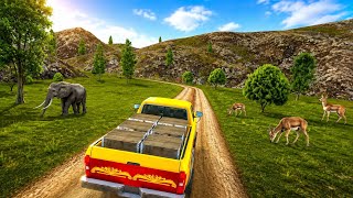 🦁 Driving Through a Wild Jungle Full of Animals! 🌿🚐 | Milk Van Adventure screenshot 2