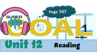 Super Goal 1 Audio u12 reading