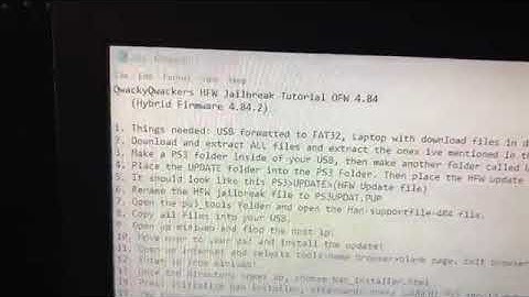 Tutorial PS3  Hybrid Firmware 4.84. Jailbreak Exploit!