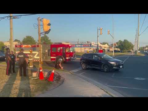 Bicycle Car Collision Cobourg July 2, 2022