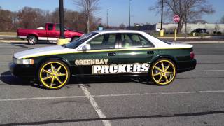 "Ultimate Greenbay Packers Football Fan" --- Extreme Greenbay Packers Fan Car