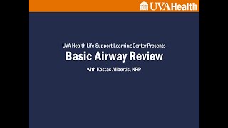 Basic Airway Review for ACLS