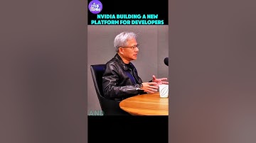 Nvidia building a new platform for devlopers @NoPriorsPodcast