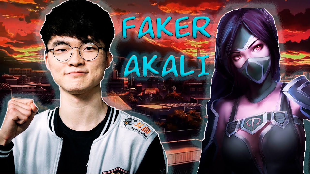 FAKER ON AKALI EXTERMINATED KOREAN CHALLENGERS | Akali guide | Akali ...