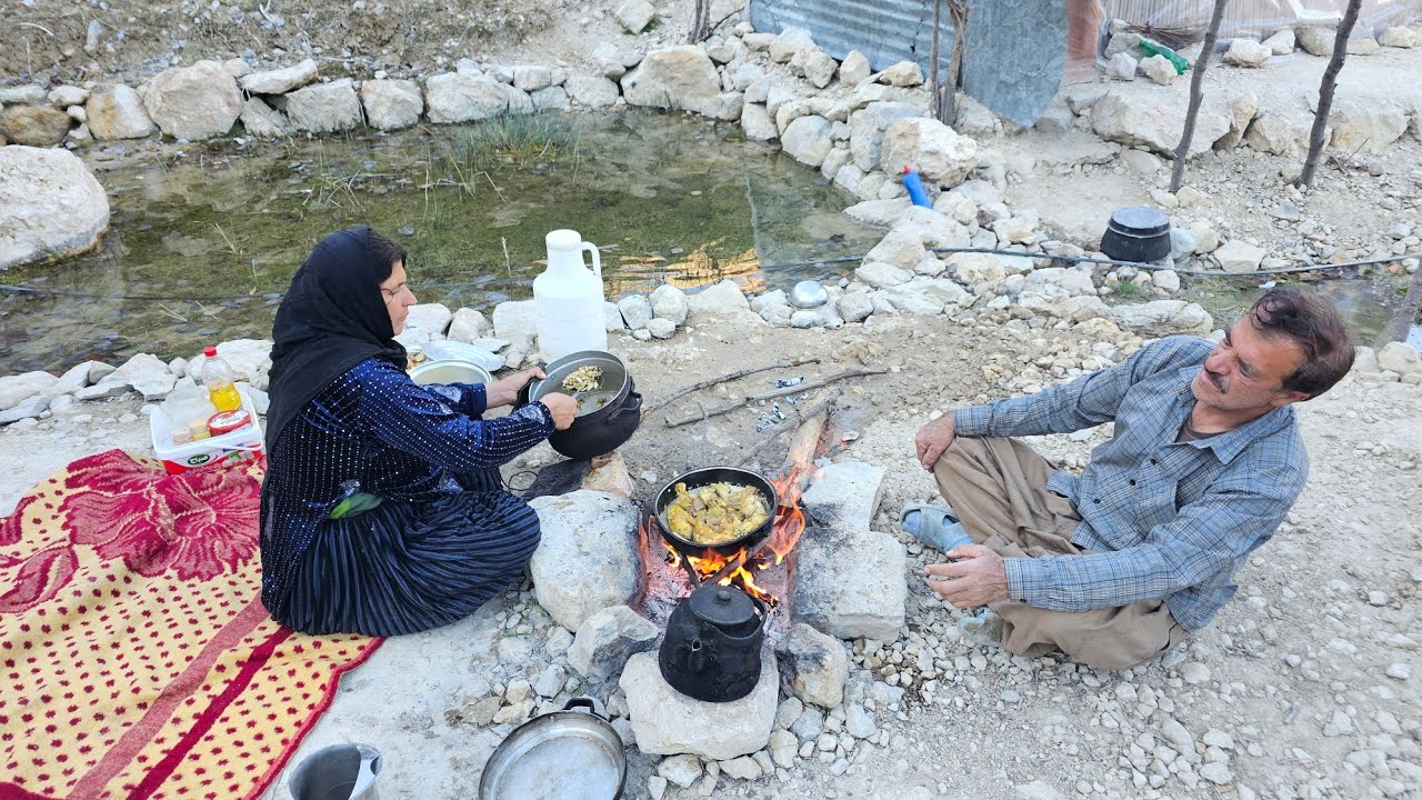 Until Iftar and Ramadan with the nomads | Until night with the nomadic life of Iran