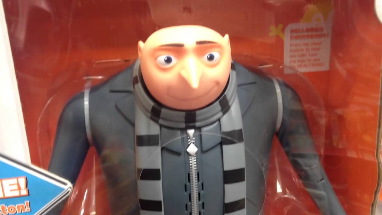 GRU [Despicable Me] THE TALKING GENIUS Talking & Posable Action