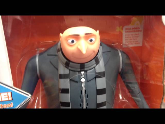 GRU [Despicable Me] THE TALKING GENIUS Talking & Posable Action