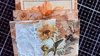 Make an easy Eye-Catching piece for your Junk Journal!