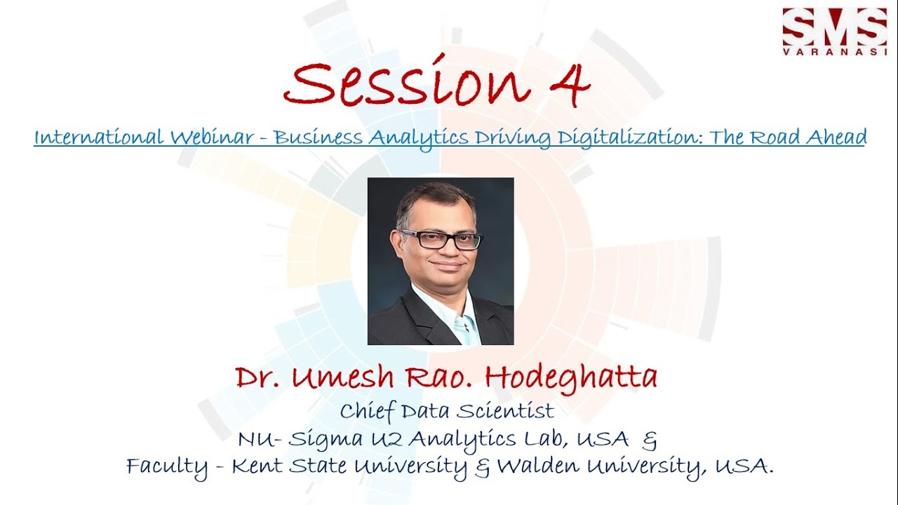 Umesh Rao Key Note Session 4 by Dr. Umesh Rao. Hodeghatta - Business Analytics ...