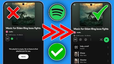 🎵 Spotify Not Working? | Playlist Empty Issue Fixed! (2025)