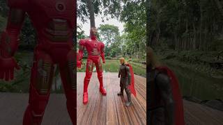 Iron Man vs Thor ⚡ Epic Marvel Battle Begins! | #Shorts