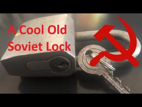 A Cool Old Soviet Lock