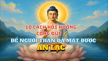 Lời Phật Dạy: 10 Cách Hồi Hướng Công Đức Cho Người Thân Đã Mất 🌿