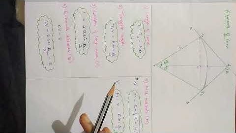 GEOMATICS mod 2(elements of curves)
