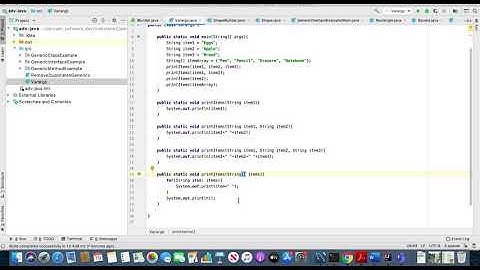 Varargs (Variable-length arguments) in Java programming language