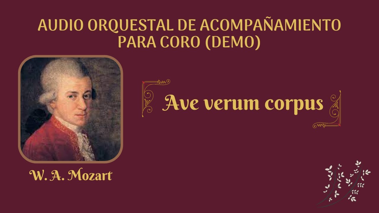 Mozart Ave verum corpus YouTube