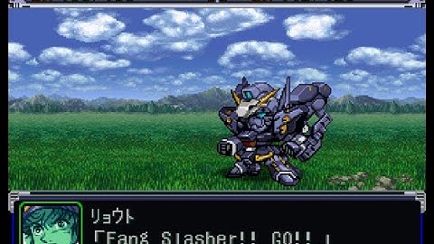 Super Robot Wars Alpha(PSX) - Hückebein MK-III Attacks