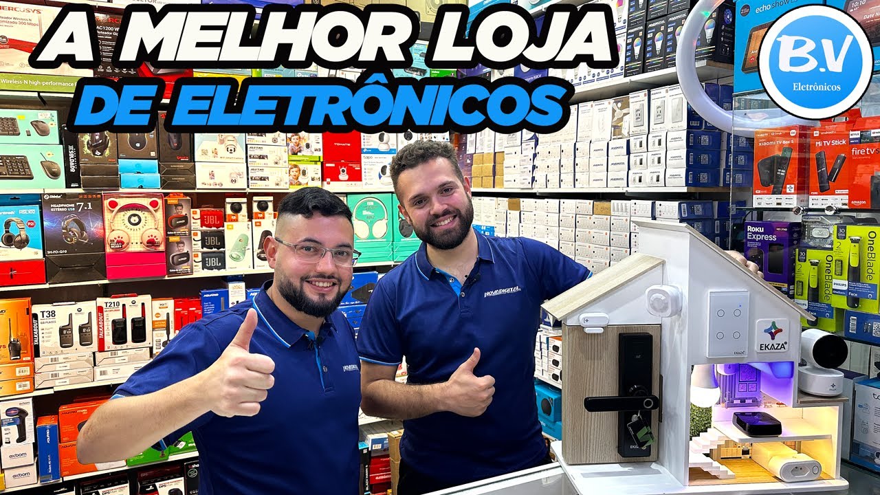 A MELHOR LOJA de ELETRÔNICOS do CENTRO DE SÃO PAULO - BV ELETRÔNICOS ...
