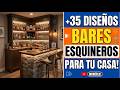 🍹 BARES ESQUINEROS: +35 Diseños Únicos para Espacios Pequeños