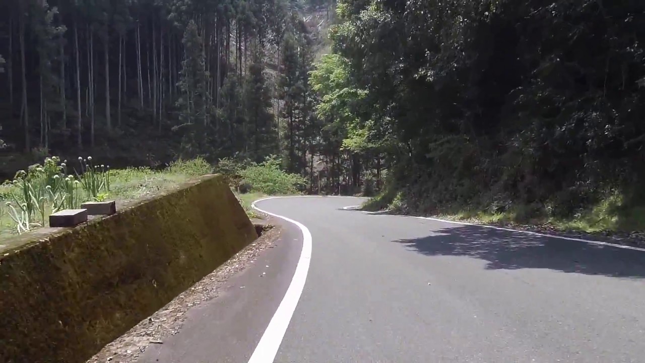 山口県道9号線 徳地山畑の動画 YouTube