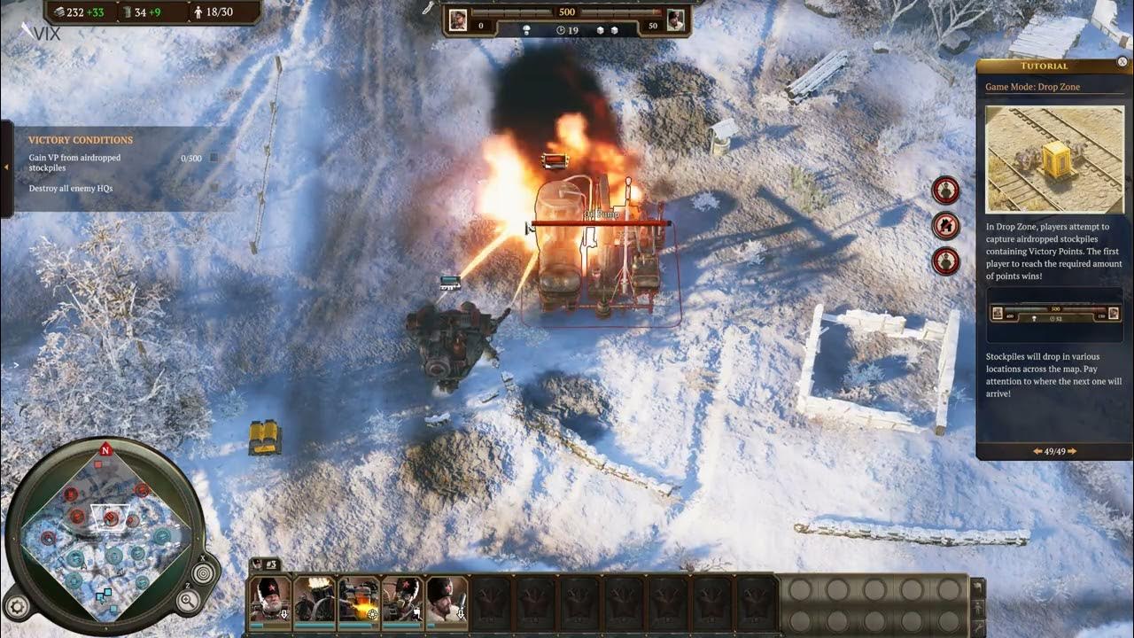 Iron Harvest Multiplayer Match 1v1 YouTube