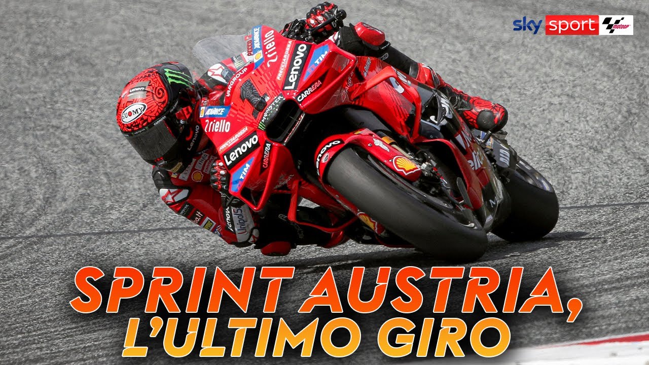 Bagnaia vince la Sprint MotoGP in Austria (Spielberg), Martin 2°: l ...