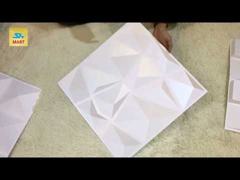 Video: Tấm PVC Tường Cho Phòng Tắm (52 ảnh): Tùy Chọn Nhựa Cho Tường, Kích Thước Của Tấm Tường 3D để Trang Trí